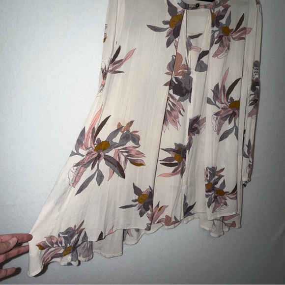 Free People Orchid Print Swing Tunic - Picture 6 of 9